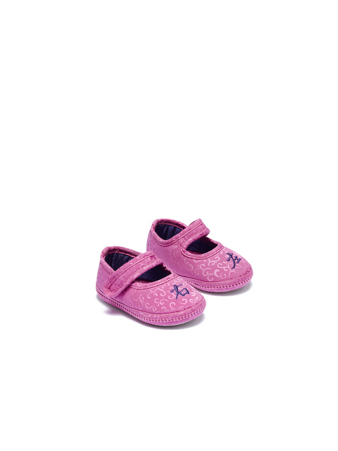 Left Right Embroidery Bird Jacquard Baby Shoes