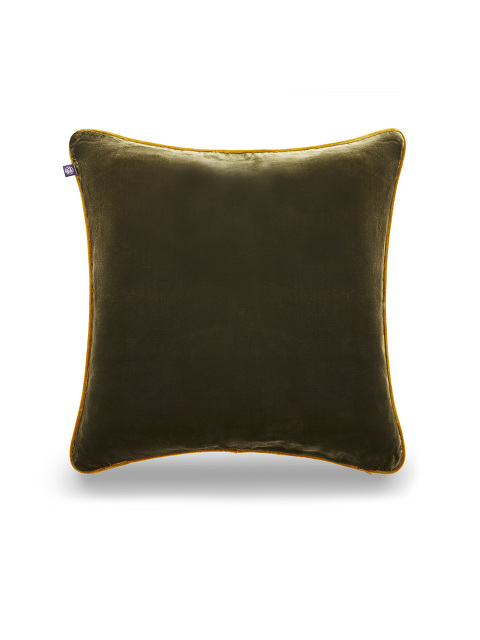 Chinoiserie Jacquard and Velvet Cushion