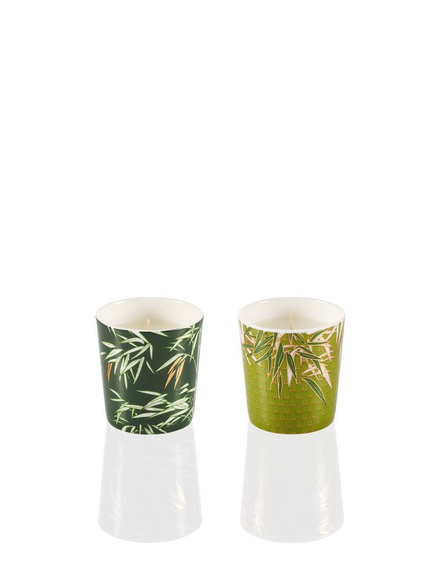 Bamboo Mini Scented Candle Set 55g x 2