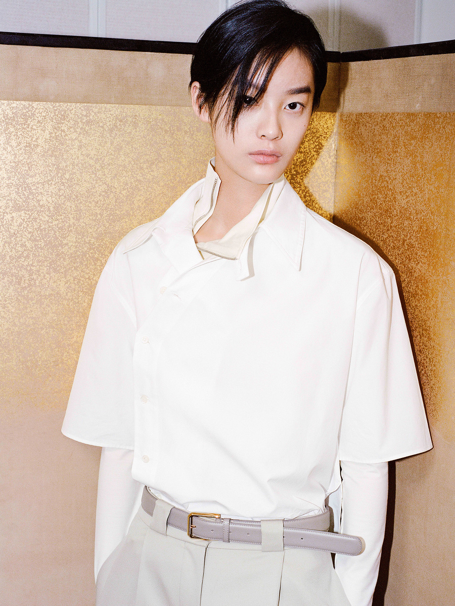 Yuni Ahn for Shanghai Tang Short Sleeve Qipao Shirt