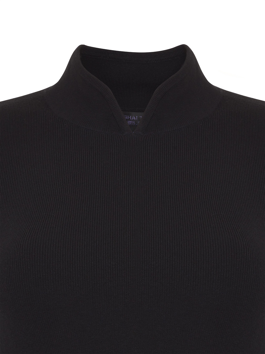 Shoulder Cutout Silk-Cotton Jersey Top